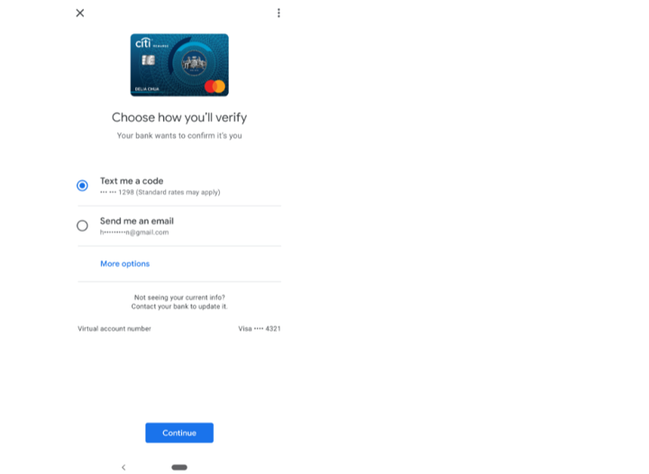 Bước 6 tích hợp thẻ tín dụng vào điện thoại trên Google Pay