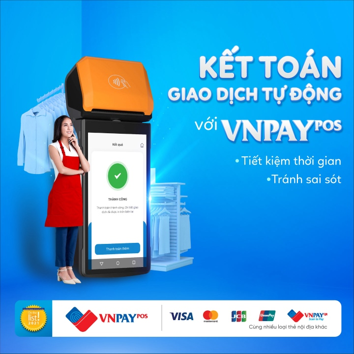 Giải pháp thanh toán VNPAY-POS và SmartPOS