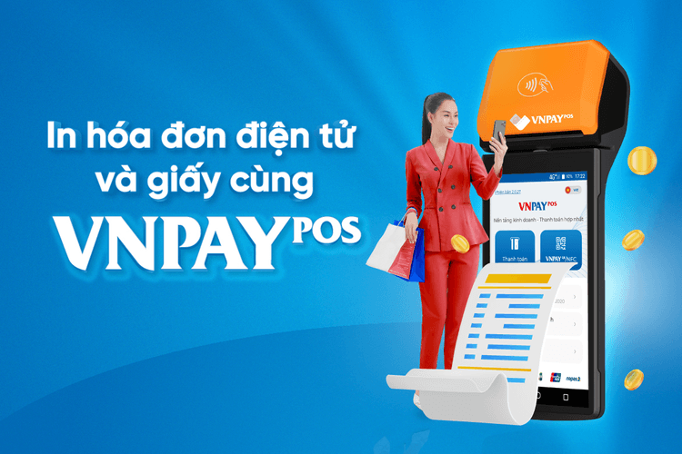 Máy SmartPOS in hóa đơn điện tử và giấy